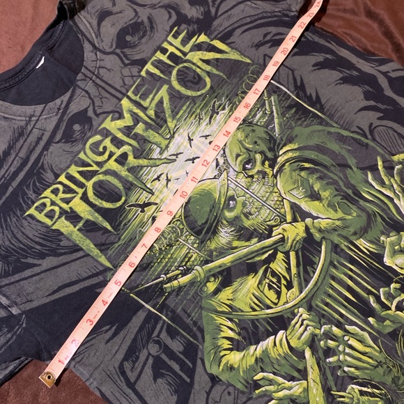 Y2K bring me the horizon aop shirt - Picture 9 of 12